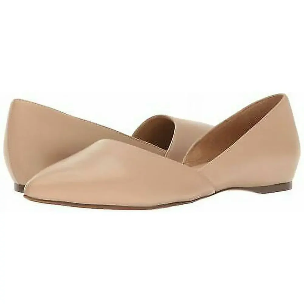 Naturalizer Tamara Womens Flats Size 9 Taupe Leather Slip on shoe New in box